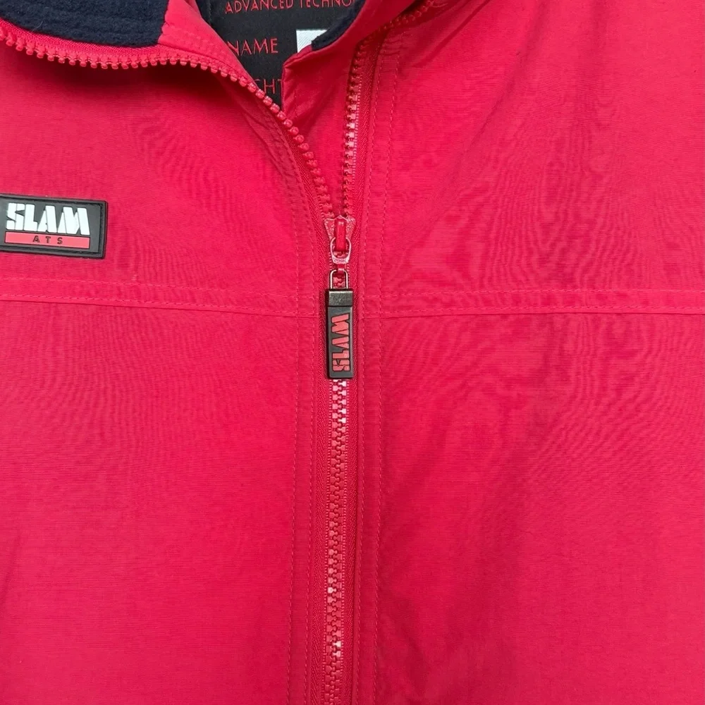 Slam ATS Men’s Sz L Water Resistant Sailing Yacht Vest Nautical Fleece Lined